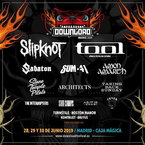 Stone Temple Pilot y más al Download Madrid 2019