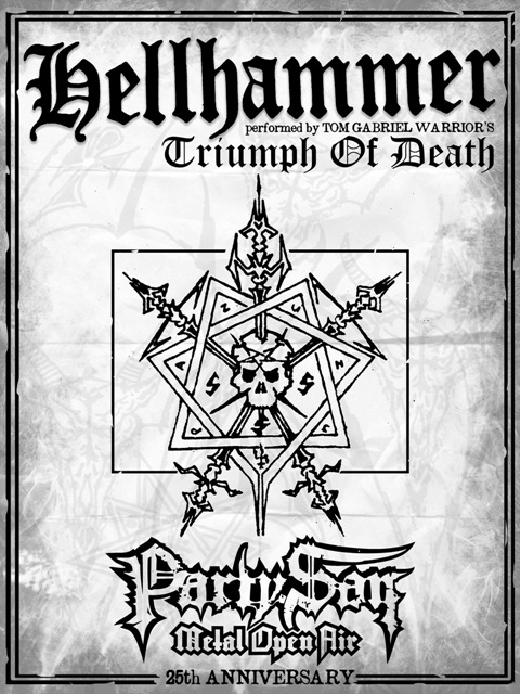 Hellhammer de Tom G.Warrior al Party San Open Air
