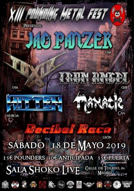 Confirmado el cartel del Pounding Metal Fest 2019