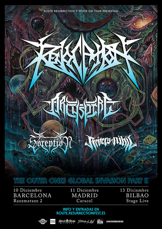 Próxima la gira de los americanos Revocation
