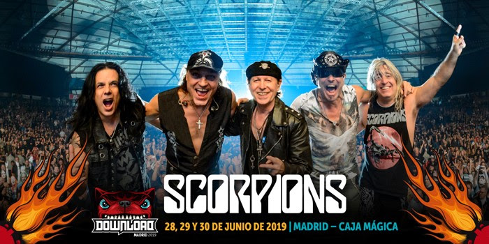Scorpions al Download Madrid 2019