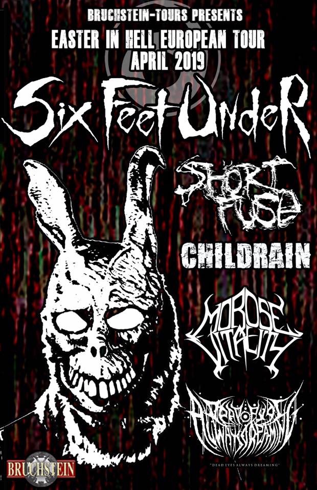 Gira de Childrain con Six Feet Under