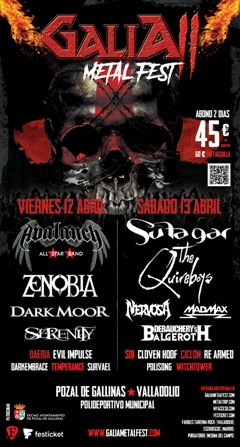 Galia Metal Fest 2019: Todos los detalles
