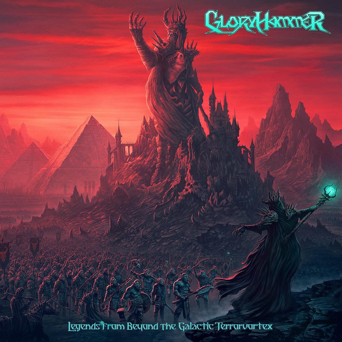 Título y portada del nuevo trabajo de Gloryhammer