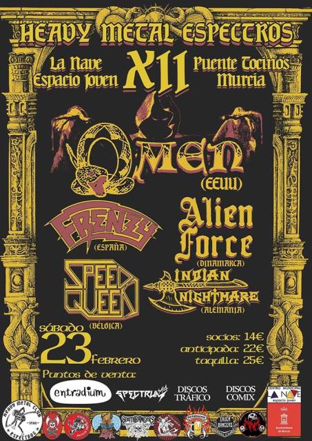 Información del Heavy Metal Espectros XII