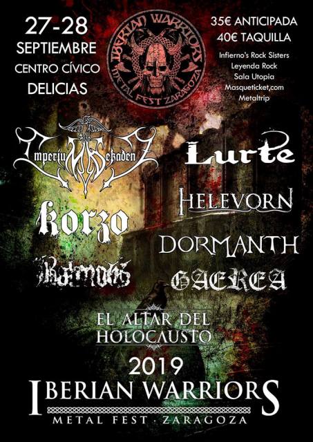 Nueva edición del Iberian Warriors Metal Fest