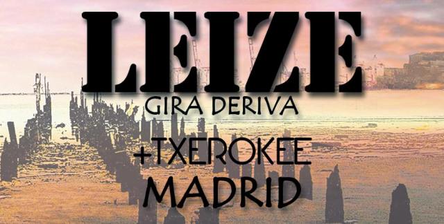 Os recordamos los detalles del próximo concierto de Leize en Madrid presentando su nuevo trabajo “Deriva”