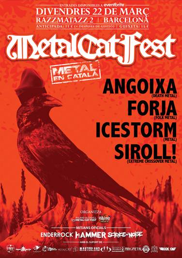 El Metal Cat Fest el 22 de marzo en Barcelona