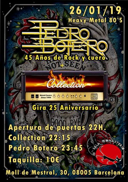 Pedro Botero en Barcelona el 26 de enero