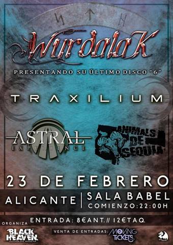 Wurdalak se presenta en Alicante el 23 de febrero