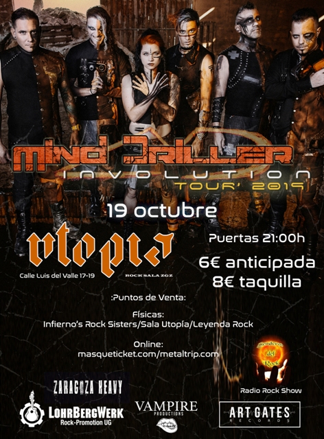 Mind Driller presenta «Involution» en Zaragoza