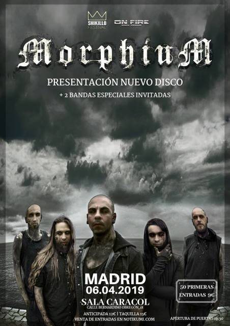 MorphiuM presenta su nuevo disco en Madrid