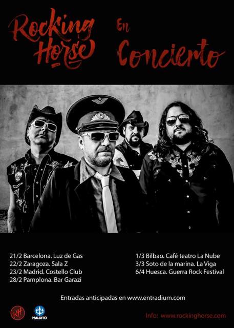 Fechas confirmadas de la Gira de Rocking Horse