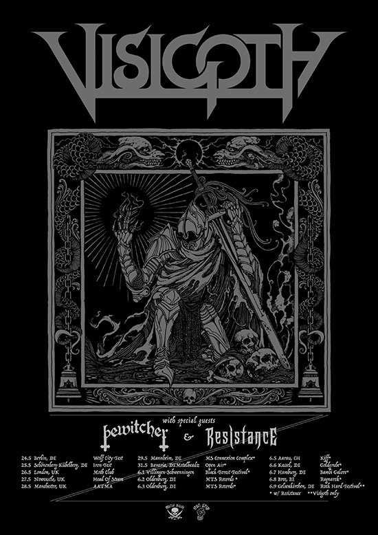 Fechas del nuevo tour eurpeo de Visigoth