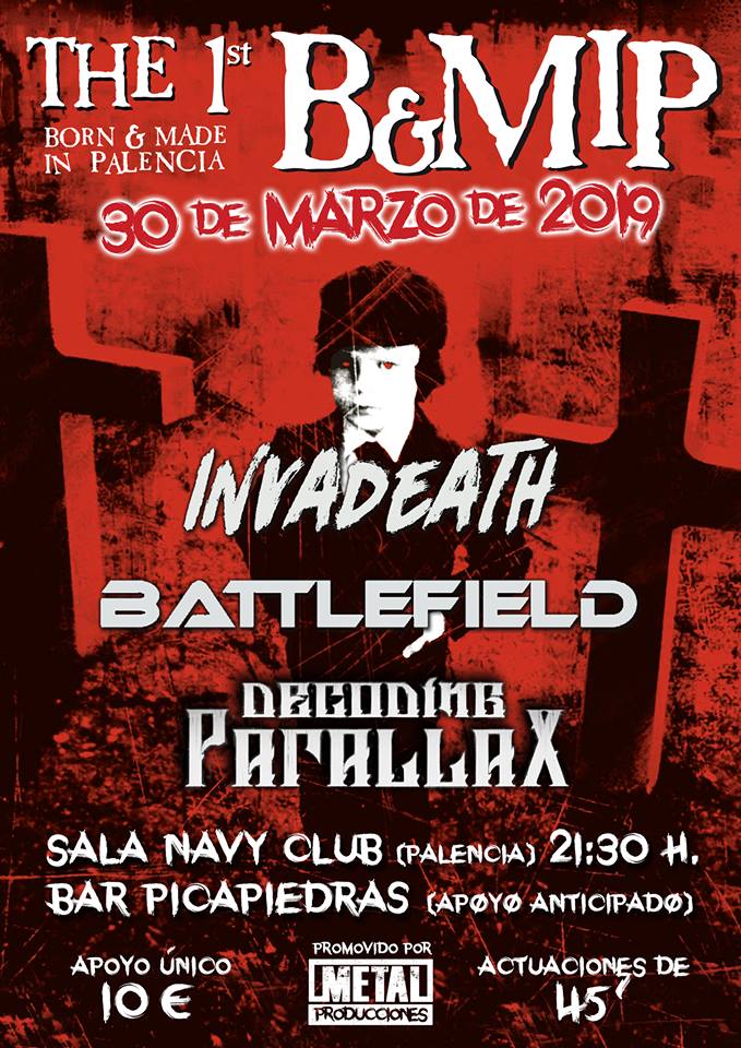 Metal Producciones nos presentan la primera edición del Born & Made In Palencia
