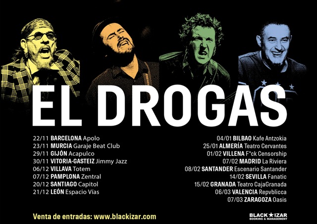 Confirmada la gira de El Drogas