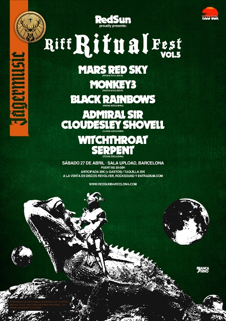 Nueva edición del Riff Ritual Fest Vol.5 en Barcelona
