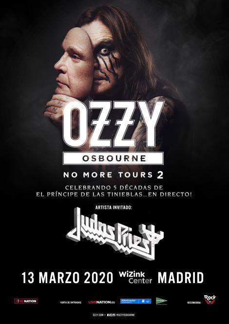 Ozzy Osbourne en Madrid el 13 de marzo de 2020
