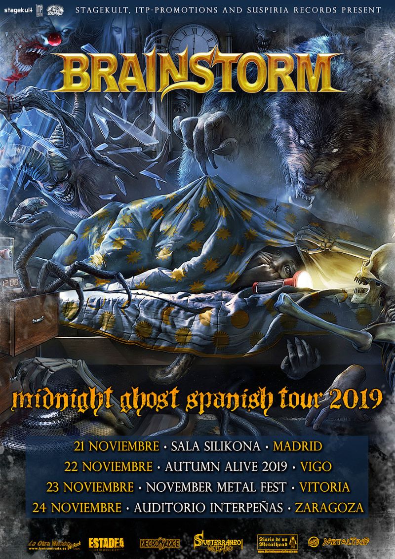 Gira en noviembre de Brainstorm