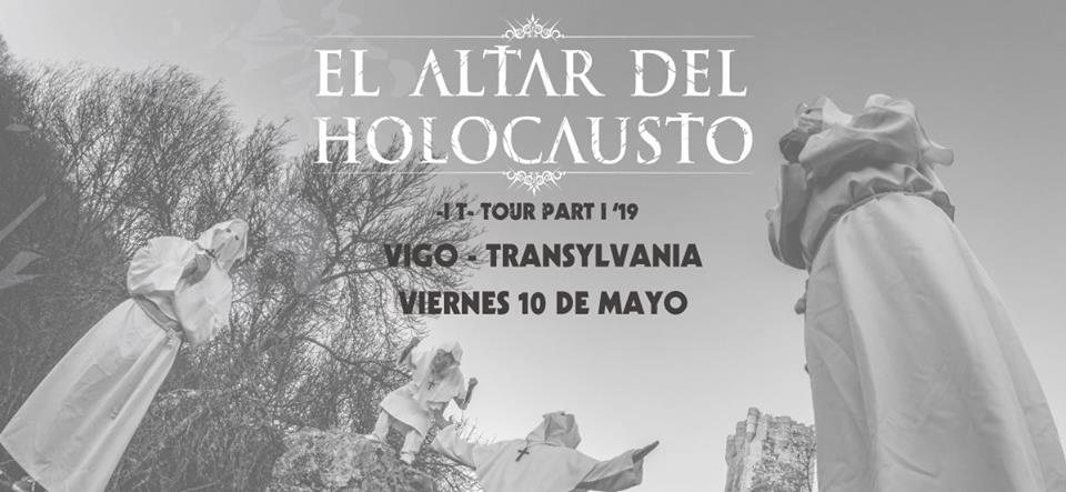 El Altar del Holocausto el viernes 10 de mayo en Vigo