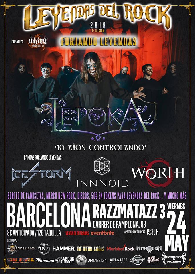 El Forjando Leyendas en Barcelona el 24 de mayo