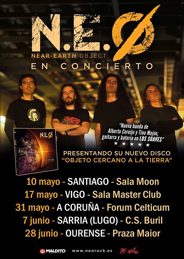 Nuevo lyric video y fechas directo de N.E.O