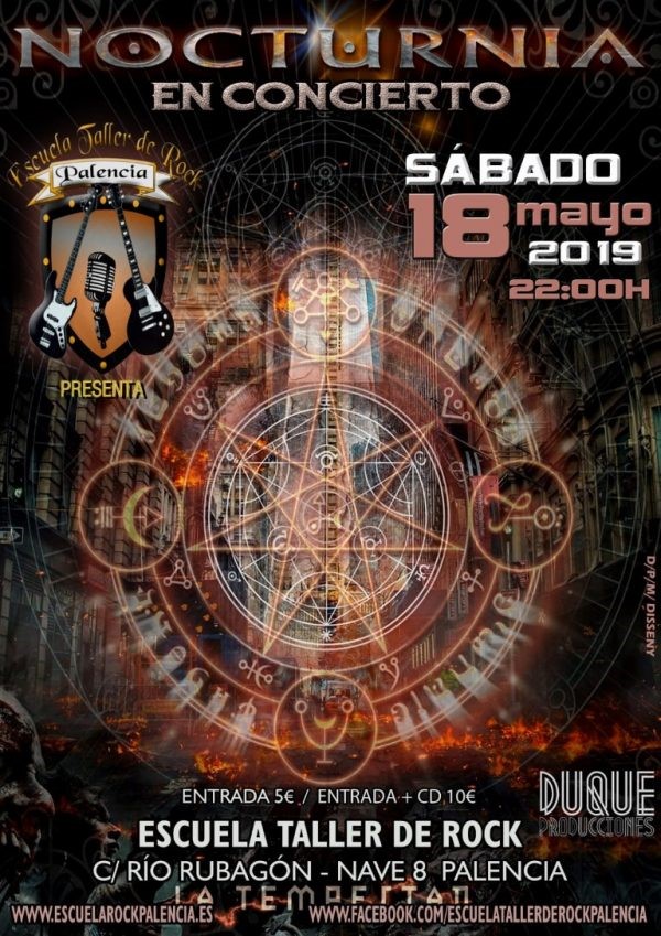 Nocturnia presenta «La Tempestad» en Palencia