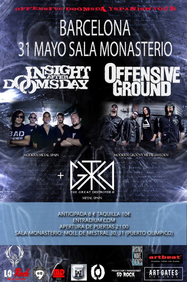 El 31 de mayo el Offensive Doomsday Barcelona