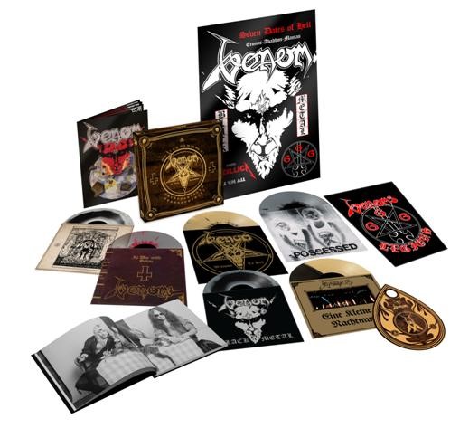 Caja Deluxe de 40 aniversario de “In Nomine Satanas” de Venom