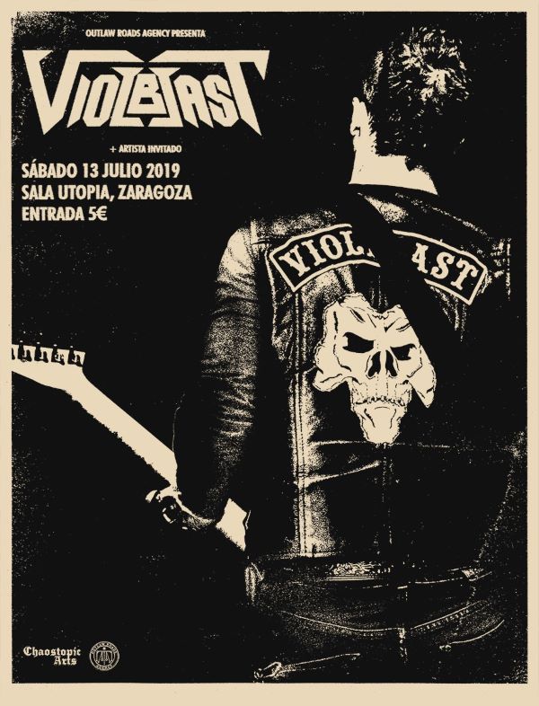 Vioblast presenta su disco en Zaragoza el sábado 13 de julio