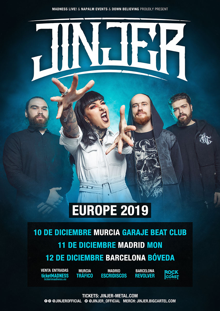 Fechas de  Jinjer por España