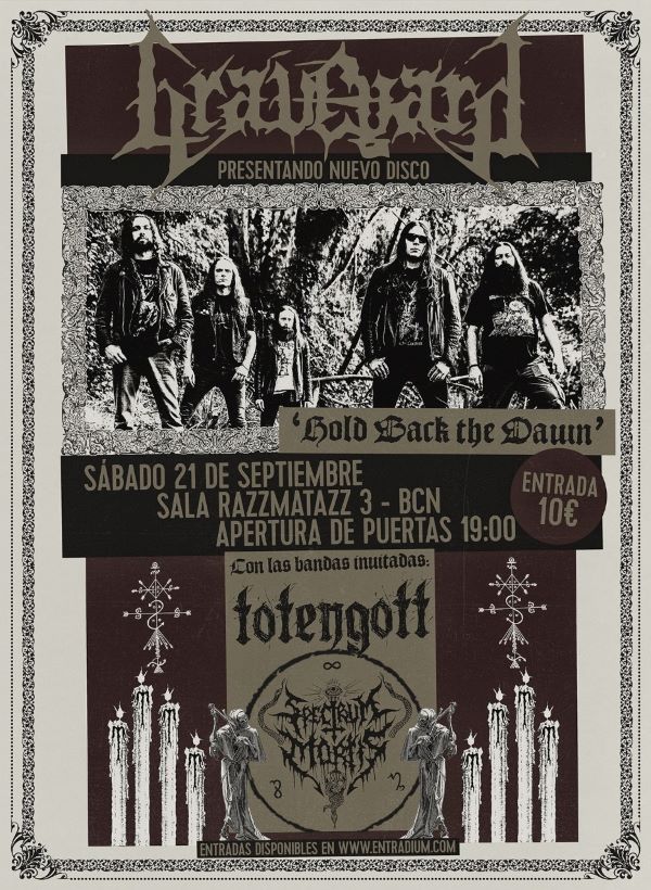 Graveyard presentan disco en Barcelona el 21 de septiembre
