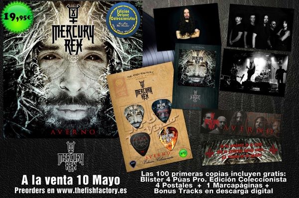 Edición LP de «Averno» de Mercury Rex