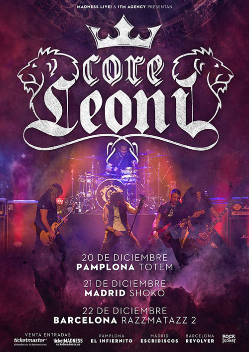 Fechas de Coreleoni por España