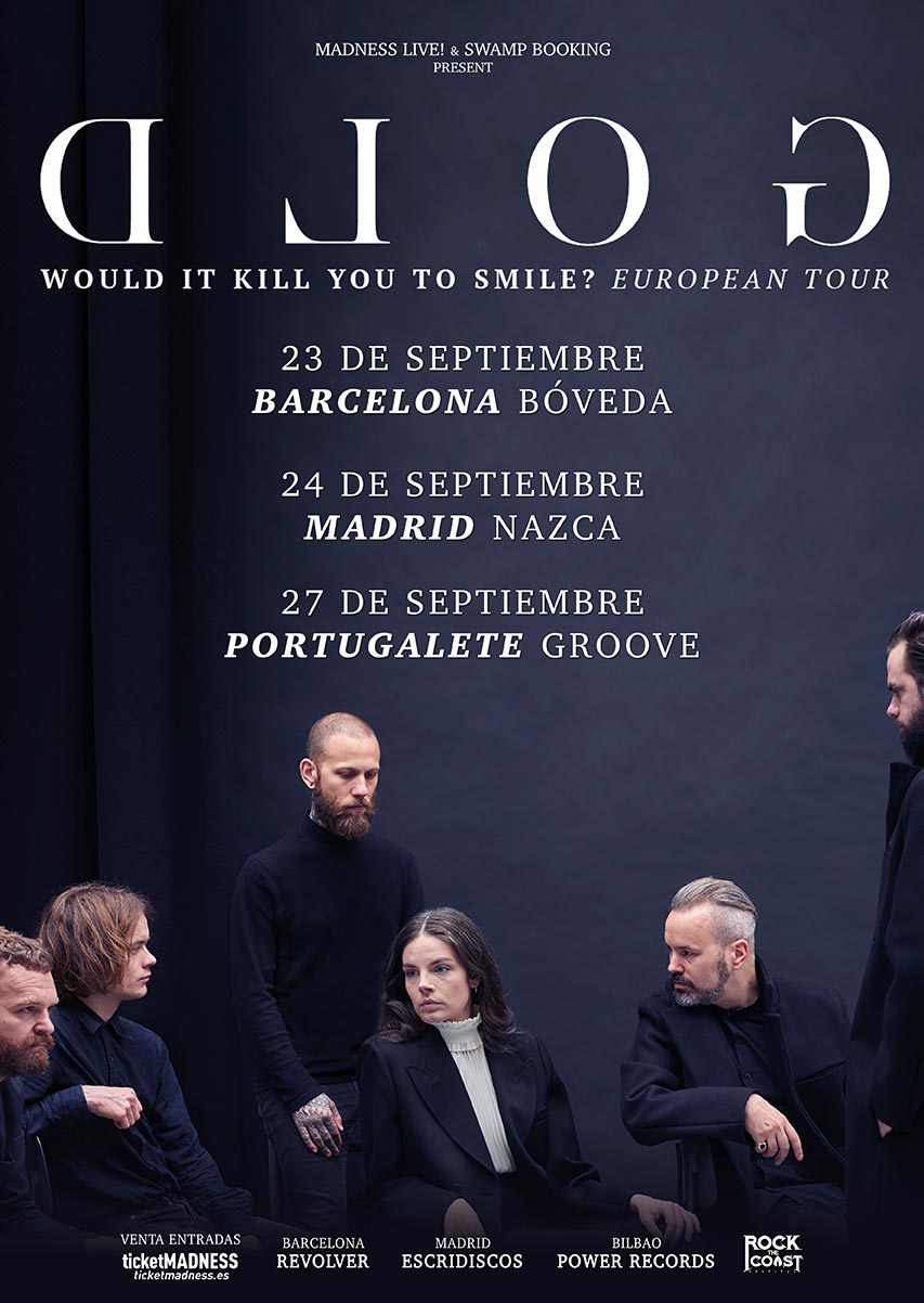 Confirmada la Gira de Gold en septiembre