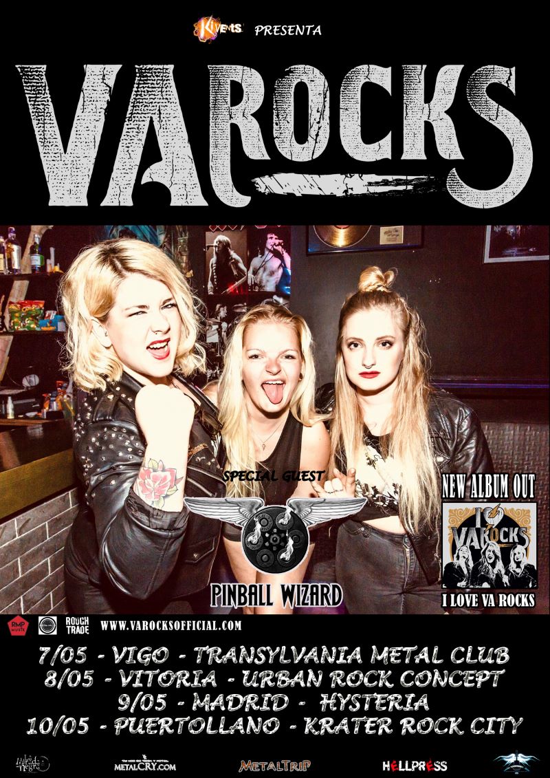 Vuelven de Gira VA Rocks, acompañadas por Pinball Wizard
