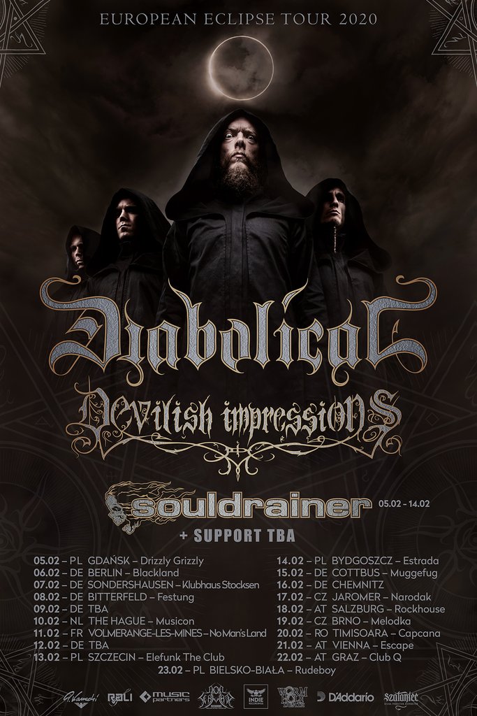 Diabolical presenta su » European Eclipse Tour 2020″