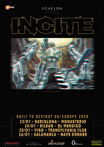 Confirmada la Gira de Incite, la banda de Richie Cavalera