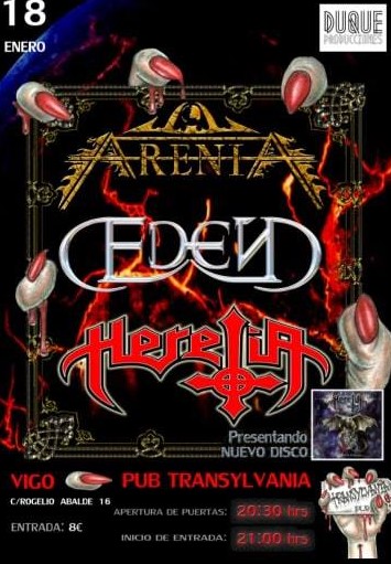 Arenia en Vigo