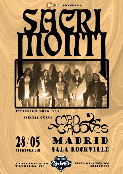 Los americanos Sacri Monti el 28 de mayo en Madrid