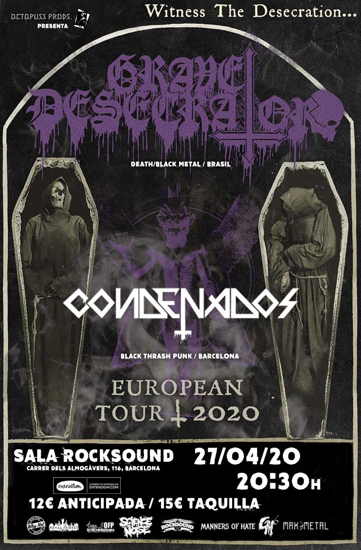 Grave Desecrator en Barcelona Grave Desecrator en Barcelona