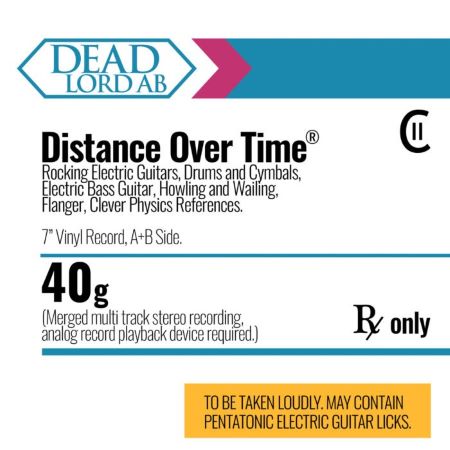 El 15 de mayo Dead Lord lanzara su nuevo single «Distance Over Time»