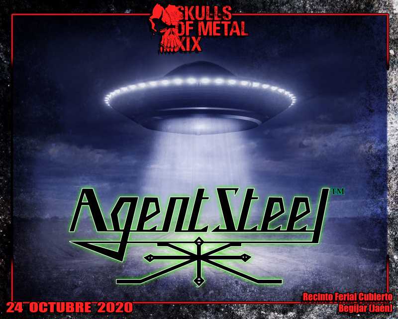 John Cyriis/Agent Steel al Skulls Of Metal Fest 2020