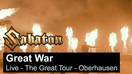 Sabaton ha lanzado el video en directo de la canción «Great War»