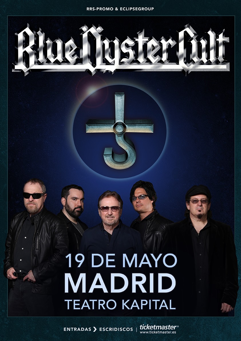 Nueva fecha para Blue Oyster Cult en Madrid