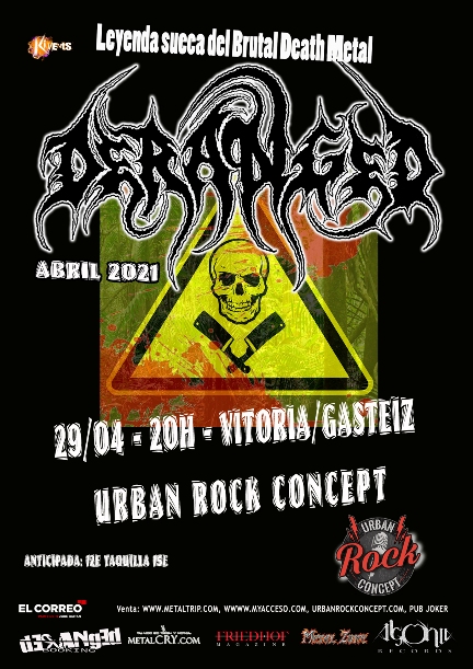 Deranged en Vitoria el 29 de abril de 2021