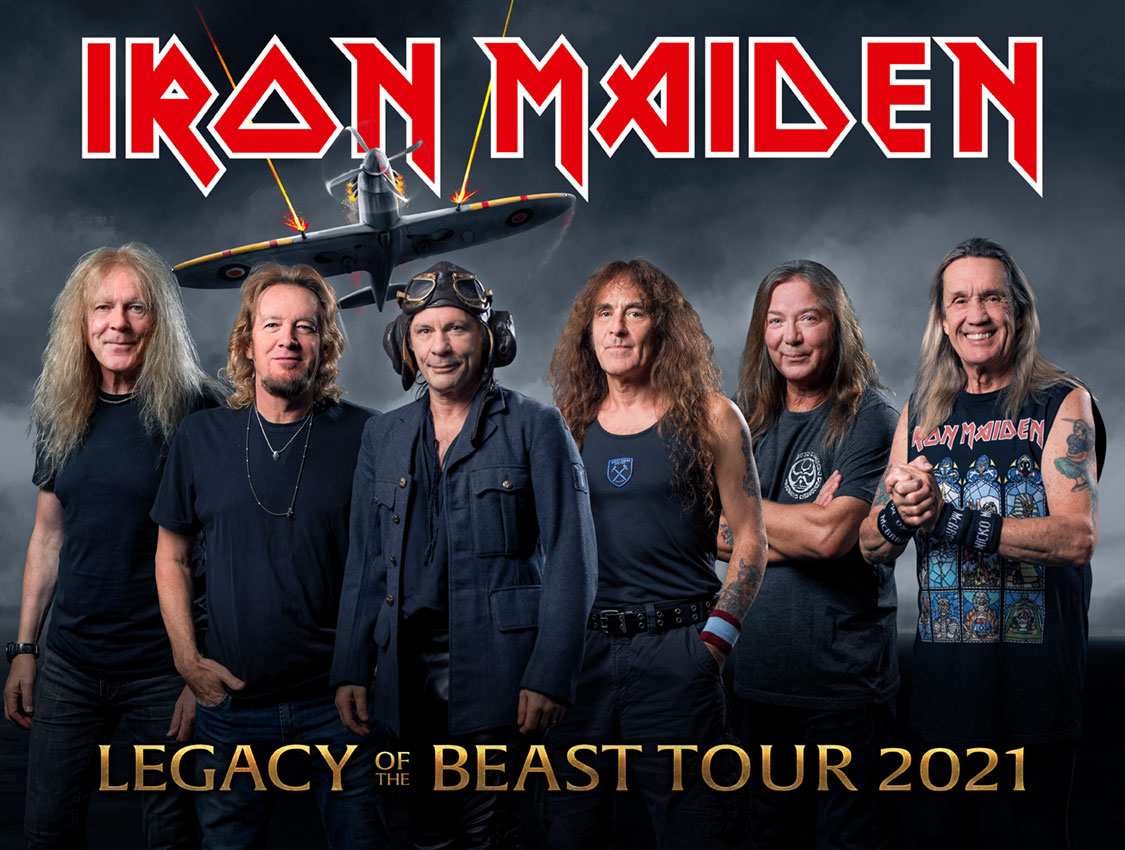El concierto de Iron Maiden aplazado al 19 de junio de 2021