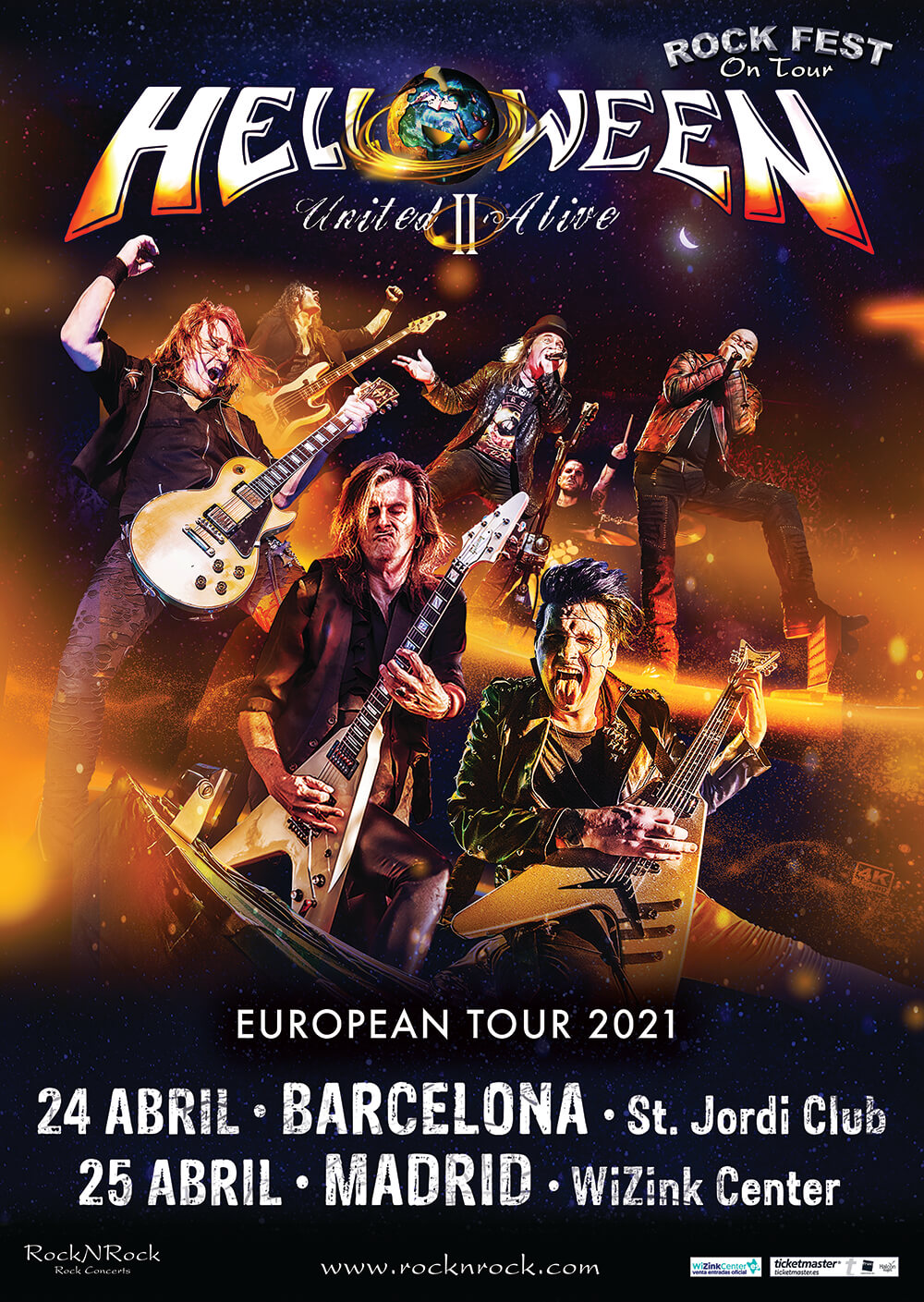 Helloween - "United Alive Part 2 European Tour" Helloween