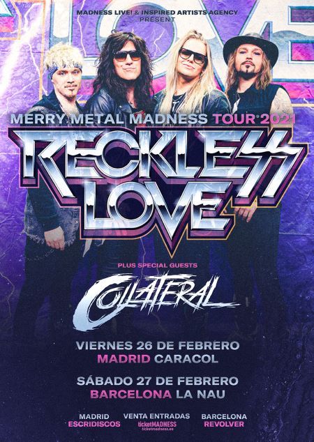 Fechas de Reckless Love por España