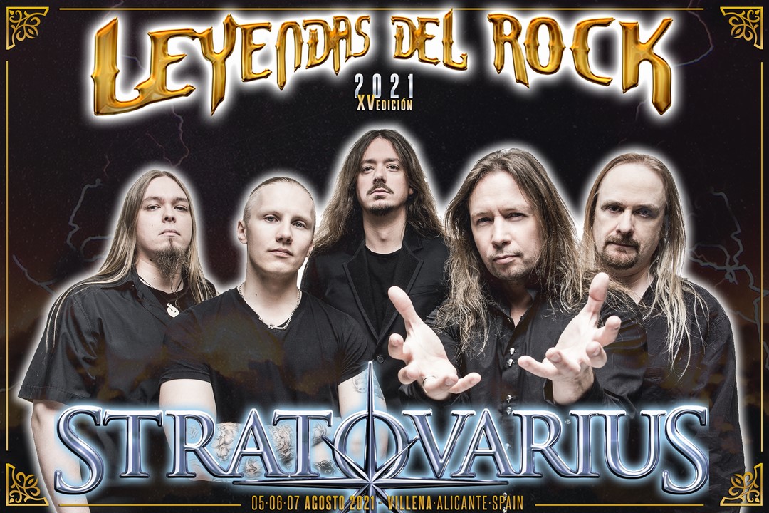Stratovarius primera confirmación del Leyendas del Rock 2021